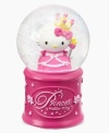 Hello Kitty and her wand and crown will add a touch of magic to anyone's life with this sweet snow globe from FAB. (Clearance)