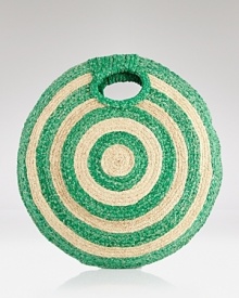 kate spade new york has teamed with Women for Women International, supporting the group's efforts to aid women in war-torn countries. WFWI has taught these women to incorporate their self-made handicrafts into kate spade new york's own spirited designs. This unique Rwanda tote boasts a vibrant handwoven pattern on a raffia straw foundation. kate spade new york has teamed with Women for Women International, supporting the group's efforts to aid women in war-torn countries. WFWI has taught these women to incorporate their self-made handicrafts into kate spade new york's own spirited designs. This unique Rwanda tote boasts a vibrant handwoven pattern on a raffia straw foundation.