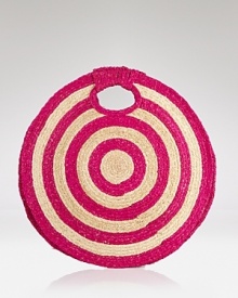 kate spade new york has teamed with Women for Women International, supporting the group's efforts to aid women in war-torn countries. WFWI has taught these women to incorporate their self-made handicrafts into kate spade new york's own spirited designs. This unique Rwanda tote boasts a vibrant handwoven pattern on a raffia straw foundation. kate spade new york has teamed with Women for Women International, supporting the group's efforts to aid women in war-torn countries. WFWI has taught these women to incorporate their self-made handicrafts into kate spade new york's own spirited designs. This unique Rwanda tote boasts a vibrant handwoven pattern on a raffia straw foundation.