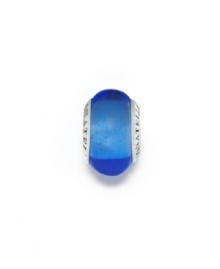 Add this stunning, translucent blue Murano glass bead to your jewelry for a touch of sheer beauty. Donatella is a playful collection of charm bracelets and necklaces that can be personalized to suit your style! Available exclusively at Macy's. Add this stunning, translucent blue Murano glass bead to your jewelry for a touch of sheer beauty. Donatella is a playful collection of charm bracelets and necklaces that can be personalized to suit your style! Available exclusively at Macy's.
