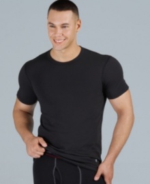 Any way you want it. These Champion T shirts cover you with a comfortable stretch fabrication. Any way you want it. These Champion T shirts cover you with a comfortable stretch fabrication.