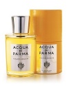 Fresh, sensual, vibrant-a refined cologne that represents the unmistakable style and timeless elegance of Acqua di Parma.• Perfect for both men and women.• The spicy citrus scent blends hints of jasmine, amber, white musk, and refined floral.• The timeless scent is packaged in a handmade, signature yellow box bearing the royal coat of arms of Parma, Italy.
