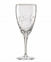 An instant classic, this Lenox crystal iced beverage glass features the Opal Innocence vine motif etched below a band of polished platinum. A beautiful companion to Opal Innocence dinnerware. Qualifies for Rebate
