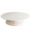 From the classically elegant Butler's Pantry collection of dinnerware and dishes from Lenox comes this refined collection of pedestal cake plates. From birthdays to anniversaries, present your proudest dessert with refined style. Measures 12 diameter. Qualifies for Rebate