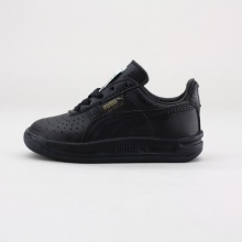 Give them a clean and fresh look with these classic all-black sneakers. You can match these toddlers' sneakers with pretty much everything. Features an all leather upper, lace-up closure and durable rubber outsole. Imported. Give them a clean and fresh look with these classic all-black sneakers. You can match these toddlers' sneakers with pretty much everything. Features an all leather upper, lace-up closure and durable rubber outsole. Imported.