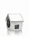 Commemorate a new abode or the simple comforts of home with this sterling silver house charm from PANDORA.