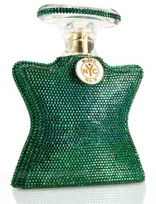 Named after New York's hottest gallery district, where fresh food and flowers abound, Chelsea Flowers is for the energetic ingenue with an outrageous mixture of styles. It's an exuberant bouquet of peonies, tulips, hyacinth, magnolia and rose surrounded by musk, sandalwood, vetiver and tree moss. In a falcon made with CRYSTALLIZED - Swarovski Elements. A feminine scent perfect for her. 1.7 oz. Named after New York's hottest gallery district, where fresh food and flowers abound, Chelsea Flowers is for the energetic ingenue with an outrageous mixture of styles. It's an exuberant bouquet of peonies, tulips, hyacinth, magnolia and rose surrounded by musk, sandalwood, vetiver and tree moss. In a falcon made with CRYSTALLIZED - Swarovski Elements. A feminine scent perfect for her. 1.7 oz.