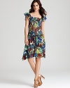 Wear this relaxed drop-waist dress from Nanette Lepore anytime you crave an easy-breezy day in the tropics.