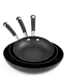 Take control of your ingredients with a triple pack of superb fry pans from Circulon Espree! Experience exceptional durability and effortless cooking with an advanced three-layer nonstick surface and TOTAL® food release system that's designed for a lifetime of remarkable meals. Lifetime warranty. Take control of your ingredients with a triple pack of superb fry pans from Circulon Espree! Experience exceptional durability and effortless cooking with an advanced three-layer nonstick surface and TOTAL® food release system that's designed for a lifetime of remarkable meals. Lifetime warranty.