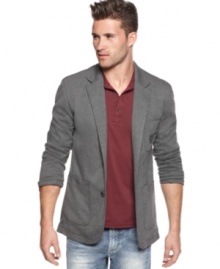 Step it up from day to night with this cool blazer from Buffalo David Bitton. Step it up from day to night with this cool blazer from Buffalo David Bitton.