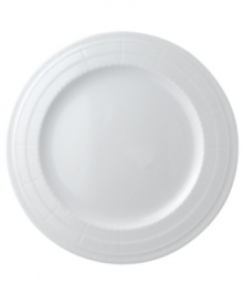 This unique pattern is inspired by the architecture of the famous Louvre Museum in Paris and made of exquisite Limoges porcelain. This unique pattern is inspired by the architecture of the famous Louvre Museum in Paris and made of exquisite Limoges porcelain.