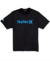 When you're ready to hit the waves, toss on this graphic surf tee from Hurley.