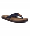 Stay on your feet. Get ready to enjoy the warm weather all day and night with these comfortable, go-anywhere flip-flop sandals from American Rag.