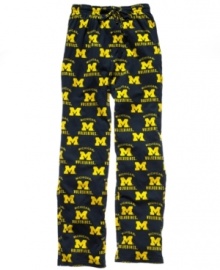 Support your favorite team even as you dream with these super-soft printed NCAA pajama pants from College Concepts. Support your favorite team even as you dream with these super-soft printed NCAA pajama pants from College Concepts.