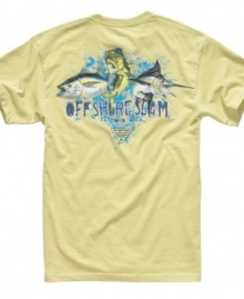Stay in the sun all day with these t-shirts from Columbia that sport UPF 15 protection technology. Stay in the sun all day with these t-shirts from Columbia that sport UPF 15 protection technology.