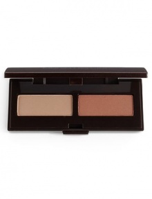 Compliment the eyes with Brow Powder Duo, and create a natural sophisticated or classic look. Can be used wet or dry. 0.12 oz. Made in USA. 