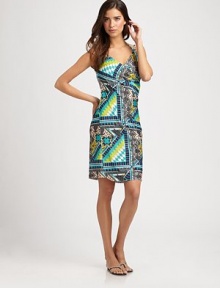 EXCLUSIVELY AT SAKS.COM. Vivid color and versatile styling make this a go-to coverup.V-neckConvertible strapsPull-on style90% polyamide/10% elastaneDry cleanMade in Italy EXCLUSIVELY AT SAKS.COM. Vivid color and versatile styling make this a go-to coverup.V-neckConvertible strapsPull-on style90% polyamide/10% elastaneDry cleanMade in Italy