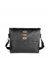 Easy, elegant and effortlessly cool, Mulberrys Brymore bag offers a chic spin on the classic messenger - Oversize style in supple, natural oak leather with an adjustable crossbody canvas strap and gold-tone hardware -  Postmans lock and external Mulberry fob at side - Large interior main compartment with single slip pocket - Ideal for work, school or on the go