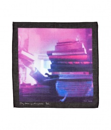 Perfect for folding up and putting in your pocket, Paul Smiths photo-print hankie is a cool modern choice for this essential accessory - Square shape, message printed at corner - Stash away in the back pocket of your pants, or fold into a triangle and showcase on blazers