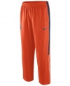 Stay ahead of the game and show your support anytime with these Syracuse Orange NCAA basketball pants featuring Dri-Fit technology from Nike.