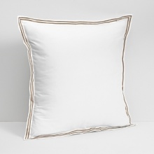 Hudson Park's Italian Percale collection is a simple and elegant cotton percale with double rows of satin stitching. Hudson Park's Italian Percale collection is a simple and elegant cotton percale with double rows of satin stitching.
