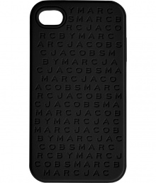 Protect your precious iPhone with this sleek, logo-detailed silicone case from Marc by Marc Jacobs- Flexible silicone case with allover logo detail, compatible with iPhone 4 and 4S - Great for everyday use or as a thoughtful gift Protect your precious iPhone with this sleek, logo-detailed silicone case from Marc by Marc Jacobs- Flexible silicone case with allover logo detail, compatible with iPhone 4 and 4S - Great for everyday use or as a thoughtful gift