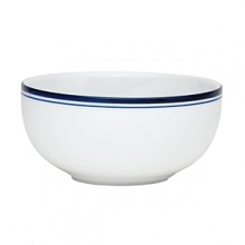 Tasteful and tailored blue banded dinnerware inspired by the unique Copenhagen neighborhood of Christianshaven from Dansk. Fruit bowl holds 12 oz. Tasteful and tailored blue banded dinnerware inspired by the unique Copenhagen neighborhood of Christianshaven from Dansk. Fruit bowl holds 12 oz.