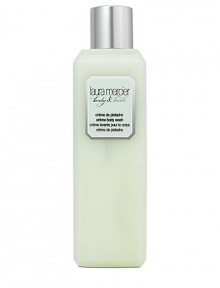 Inspired by the creamy and nutty aromas of pistachio desserts, Laura Mercier created Crème de Pistache, a decadent blend of gourmande ingredients. Her creation captures the essence of creamy pistachio nuts combined with almond, praline and hazelnut nuances and freshly whipped cream for a rich, luscious experience.Surround your senses with Crème de Pistache Crème Body Wash that leaves your skin smooth as silk. Inspired by the creamy and nutty aromas of pistachio desserts, Laura Mercier created Crème de Pistache, a decadent blend of gourmande ingredients. Her creation captures the essence of creamy pistachio nuts combined with almond, praline and hazelnut nuances and freshly whipped cream for a rich, luscious experience.Surround your senses with Crème de Pistache Crème Body Wash that leaves your skin smooth as silk.