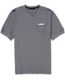 Change your orientation. With a chill graphic on the back, this Sean John tee points your style in the right direction. Change your orientation. With a chill graphic on the back, this Sean John tee points your style in the right direction.