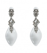 Add a glamorous finish to any look with Alexis Bittars vintage-style crystal encrusted clip-on drop earrings - Tonal crystals, clear stones - Clip-on - Wear with everything from tees and blazers to cocktail dresses and fur coats