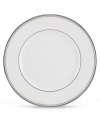 Combining elements both modern and vintage, the dinner plates from Lenox's understated Pearl Platinum collection are designed to mimic a strand of lustrous pearls. With imitation pearl accents and platinum rims on fine bone china. Qualifies for Rebate