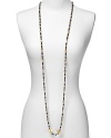 Lauren by Ralph Lauren's elegantly earthy beads look as luxe with denim as they do with tailored tops and dresses. Slip on this strand for a hit of color and gleam.