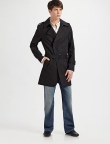 A relaxed fit in 9.25-oz. denim, crafted with hand-sanding, whiskers and chevron detailing at the knees. Gentle stonewashing highlights the denim's natural crosshatching. Five-pocket style Zip fly Inseam, about 33 Cotton Machine wash Made in USA 