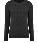 Update your cold weather look with this ultra-cool cashmere-blend pullover from Dear Cashmere - Crew neck, long sleeves - Slim fit - Pair with straight leg jeans, retro-inspired trainers, and a sleek parka