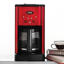 This coffee maker makes a bold statement with a brushed metal finish and an elegant tech-industrial design. It's programmable from start to finish, with a variable heater plate for temperature control. It even tells you when it's time to decalcify. The Brew Pause feature lets you enjoy a cup of coffee before brewing has finished-just grab the ergonomic handle and pour using the dripless spout. The gold-tone metal filter eliminates the need to buy paper filters. Model# DCC-1200. Manufacturer's limited 3-year warranty. This coffee maker makes a bold statement with a brushed metal finish and an elegant tech-industrial design. It's programmable from start to finish, with a variable heater plate for temperature control. It even tells you when it's time to decalcify. The Brew Pause feature lets you enjoy a cup of coffee before brewing has finished-just grab the ergonomic handle and pour using the dripless spout. The gold-tone metal filter eliminates the need to buy paper filters. Model# DCC-1200. Manufacturer's limited 3-year warranty.