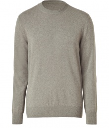 Luxe, streamlined staples anchor any wardrobe, and this olive green pullover from Marc Jacobs proves a ready addition to any closet - Crafted from a sumptuously soft, pure cashmere - Slim, straight cut - Classic crew neck, elbow patches and rib trim at hem, collar and cuffs - Seamlessly transitions from work to weekend and pairs perfectly with jeans, chinos, cords or dress trousers Luxe, streamlined staples anchor any wardrobe, and this olive green pullover from Marc Jacobs proves a ready addition to any closet - Crafted from a sumptuously soft, pure cashmere - Slim, straight cut - Classic crew neck, elbow patches and rib trim at hem, collar and cuffs - Seamlessly transitions from work to weekend and pairs perfectly with jeans, chinos, cords or dress trousers