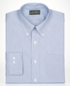 Put a twist on your classic business look with this dress shirt from Lauren Ralph Lauren.