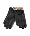 Ladylike luxe meets edgy elegance with Valentinos ultra-chic black driving gloves - Artfully crafted from sumptuously supple leather and punctuated with two rows of gold-tone studs - Classically slim, second-skin fit - Cut out detail and adjustable buckle closure - Pair with a moto jacket and pencil skirt, jeans and a poncho or slim trousers and a trench