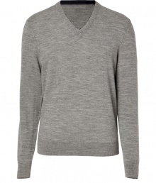 Classically sophisticated, this slim wool pullover from Michael Kors is sure to be a new season staple - V-neck, long sleeves, ribbed hem and cuffs, slim fit - Pair with slim jeans, chinos, or corduroys Classically sophisticated, this slim wool pullover from Michael Kors is sure to be a new season staple - V-neck, long sleeves, ribbed hem and cuffs, slim fit - Pair with slim jeans, chinos, or corduroys