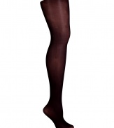 Soft and cozy with a semi-opaque finish, Fogals plum tights set an alluring foundation for countless looks - Semi-opaque, comfortable stretch waistband, cotton gusset, nude heel, reinforced toe - Wear as a contemporary alternative to black