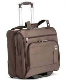 Fly lighter. Crafted from an innovative lightweight Dura-Tec material, this rolling duffel has a fully integrated fiberglass frame that rolls effortlessly along for the ride. A fully-lined interior accommodates the necessary must-haves for jetting away at a moment's notice. Fly lighter. Crafted from an innovative lightweight Dura-Tec material, this rolling duffel has a fully integrated fiberglass frame that rolls effortlessly along for the ride. A fully-lined interior accommodates the necessary must-haves for jetting away at a moment's notice.