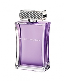 Introducing, David Yurman Summer Essence, a new limited edition fresh floral scent that captures the spirit of its namesake season, a sumptuous, yet airy bouquet that entices by day and lingers beautifully throughout sultry summer nights. As bright and radiant as a sunset, its hue is inspired by amethyst – a gemstone often highlighted in the David Yurman Jewelry Collection, and an elegant complement to the jewel-toned Essence Fragrances. The captivating scent is formed by a crisp blend of Nashi Pear, Peach Nectar and Apple Blossom, with the delicacy of White Muguet, Hyacinth and Orchid petals. Introducing, David Yurman Summer Essence, a new limited edition fresh floral scent that captures the spirit of its namesake season, a sumptuous, yet airy bouquet that entices by day and lingers beautifully throughout sultry summer nights. As bright and radiant as a sunset, its hue is inspired by amethyst – a gemstone often highlighted in the David Yurman Jewelry Collection, and an elegant complement to the jewel-toned Essence Fragrances. The captivating scent is formed by a crisp blend of Nashi Pear, Peach Nectar and Apple Blossom, with the delicacy of White Muguet, Hyacinth and Orchid petals.
