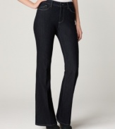 In a modern flared cut, but still with the slimming features you love, this petite look from Not Your Daughter's Jeans is simply an essential!