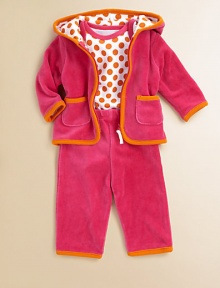 The baby equivalent of a couture suit, in smart colors The baby equivalent of a couture suit, in smart colors