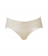 Channel vintage-inspired romance in these ultra-luxe lacy briefs from La Perla - Lace-detailed waist and hips, front bow details, classic brief style - Perfect under virtually any outfit or paired with a matching bra for stylish lounging