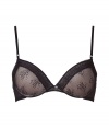 Turn up the heat in this ultra-feminine bra from Elle MacPherson Intimates - Underwire, push-up style half-cups, all-over lace overlay, lace trim, adjustable straps, back hook and eye closure - Perfect under virtually any outfit or paired with matching panties for stylish lounging