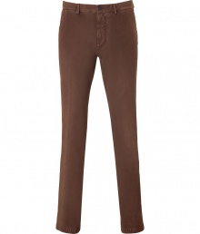 Comfortable and classic, these slim-cut pants from Seven for all Mankind are a great alternative to jeans - Five-pocket styling, belt loops, logo detailed back pockets, slim cut, stylishly distressed - Wear with a cashmere pullover and retro-inspired sneakers or with a henley, a blazer, and motorcycle boots Comfortable and classic, these slim-cut pants from Seven for all Mankind are a great alternative to jeans - Five-pocket styling, belt loops, logo detailed back pockets, slim cut, stylishly distressed - Wear with a cashmere pullover and retro-inspired sneakers or with a henley, a blazer, and motorcycle boots