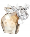 A special Christmas edition of Swarovski's much-loved cow, the 2012 Angel Mo figurine features laser-engraved stars, dazzling wings and a platinum-white bell and horns in exquisitely crafted crystal.