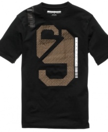 Go bold. This graphic tee from Sean John is a look that instantly turns heads. Go bold. This graphic tee from Sean John is a look that instantly turns heads.