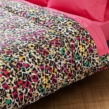 This bold design borrows its look from an original DVF print. In vibrant multi-colors, the print cloaks beds in stunning opulence. This bold design borrows its look from an original DVF print. In vibrant multi-colors, the print cloaks beds in stunning opulence.